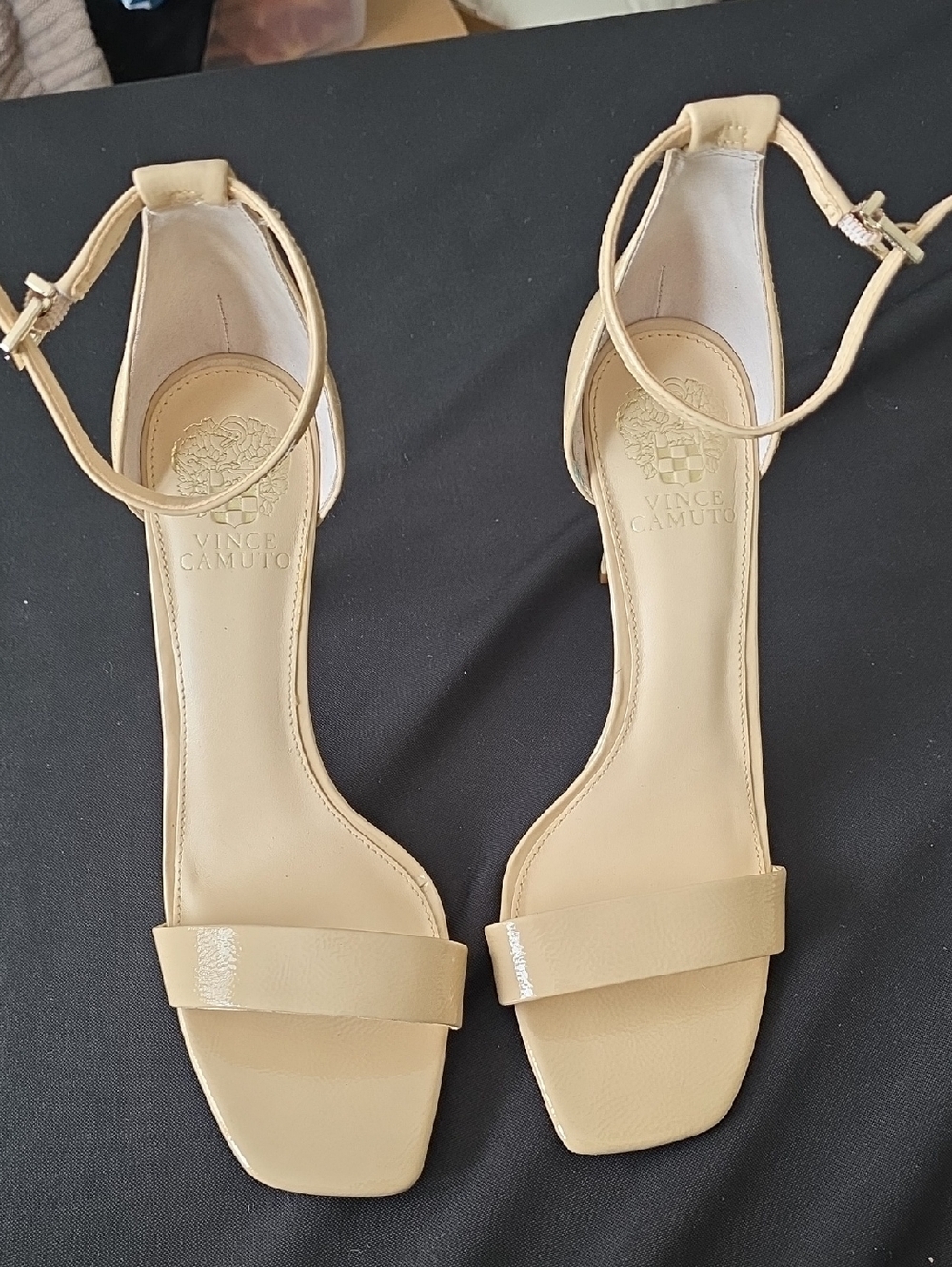 NEW VINCE CAMUTO | $115 Lauralie Patent Leather Heels - Picture 8 of 9